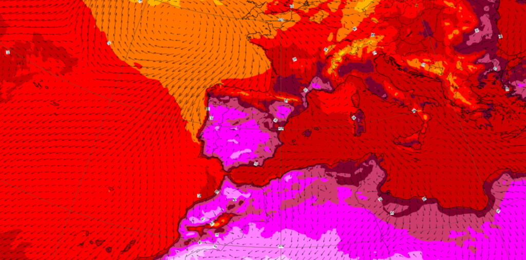 Los 43º son solo el síntoma: esta ola de calor tiene muy poco de normal por culpa de una situación «estacionaria»