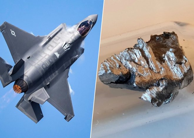 El Talón de Aquiles del F-35: sin tierras raras chinas, la cadena de suministro militar de EEUU se tambalea